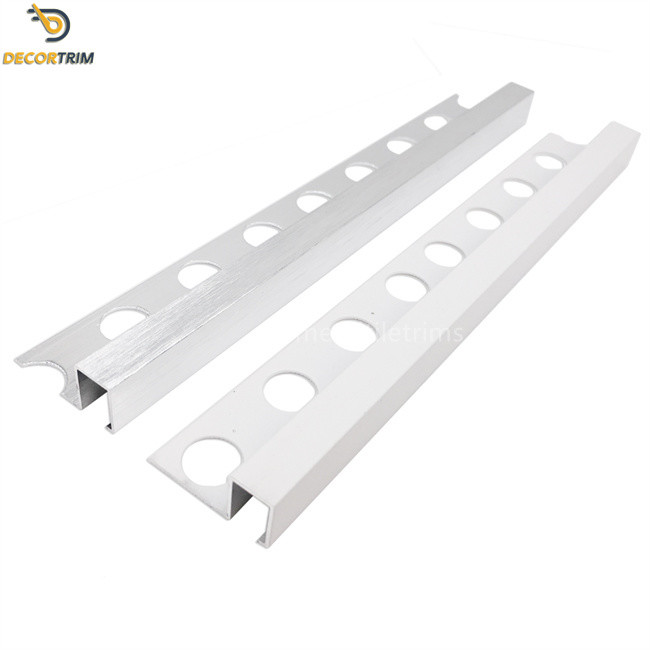 Tile Beading Chrome Metal Tile Trims Transition Floor Strip Accessories