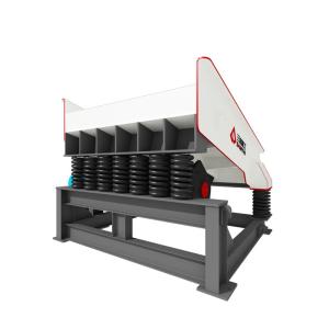 300TPH Processing Capacity Single Shaft Vibrating Feeder with Simple Structure