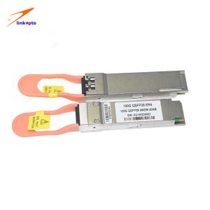 QSFP28 100G ER4 1310nm 40km Optical Module Transceiver Dual LC