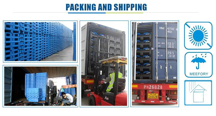 Hot Sale transport Folding container Plastic collapsible pallet box