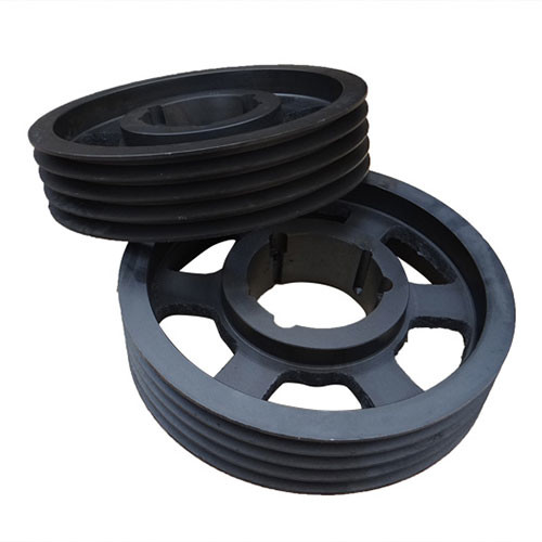 Large Cast Iron V Belt Pulley Wheel European Standard For Manufacturing Plant