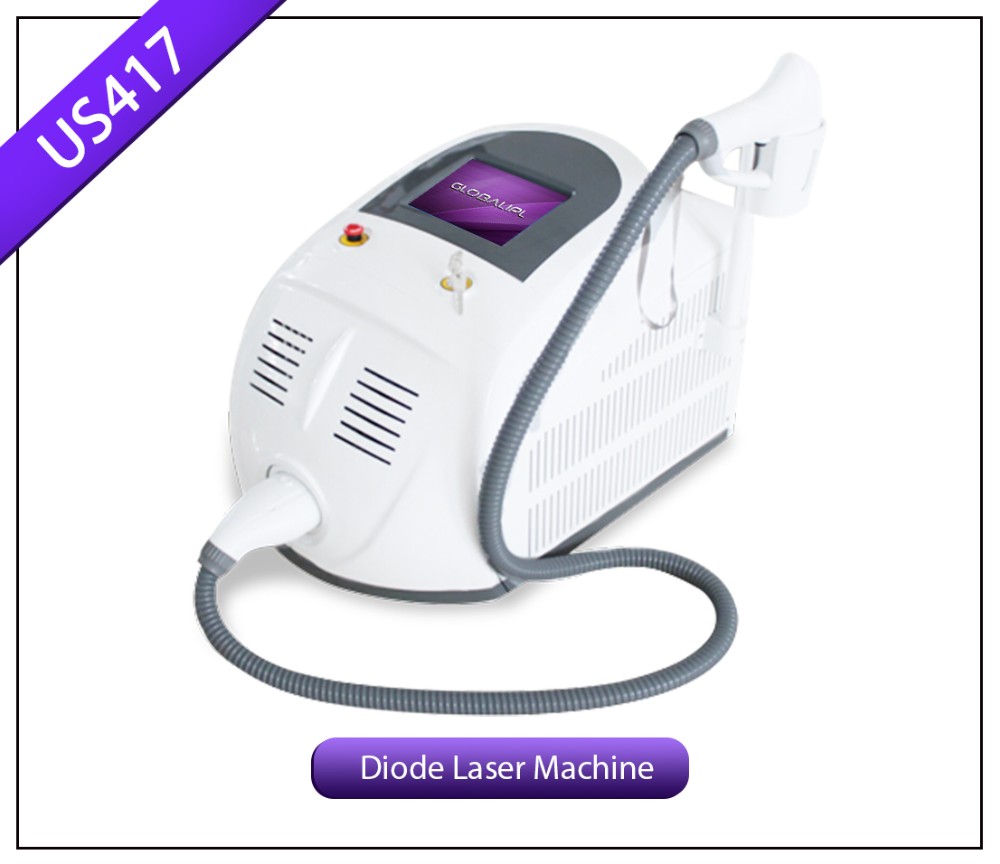 Three Wavelengths Diode Laser Hair Removal Machine 1 - 10Hz Frequency