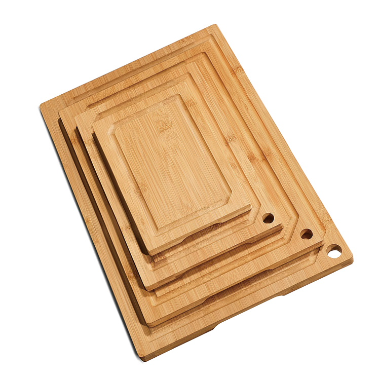 Direct Sustainable Bamboo Chopping Board With Juice Groove Eco-Friendly and Practical