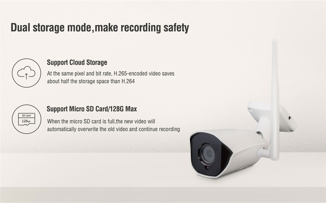 1080P Wireless Bullet IP Camera(JS-K218)