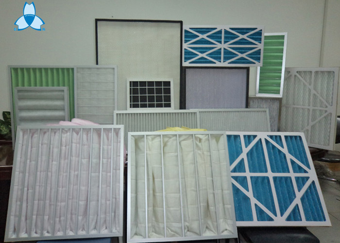 Dust Free Room HEPA Air Filter H13 H14 Economy Cardboard Frame Pleated