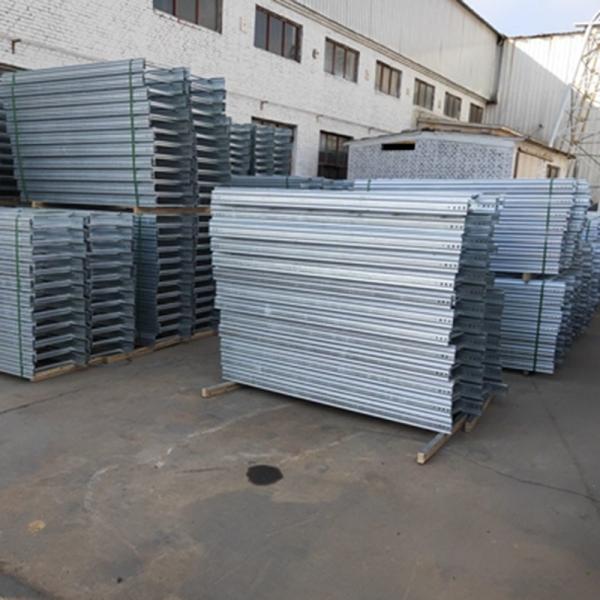 Width 100mm Cable Tray Silver For Fire Resistance Requirement Electrical Cable