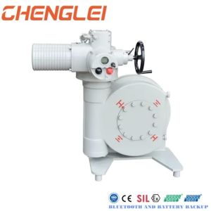 China Chenglei DQ Series 24V DC 2000N.m Torque Intelligent Electric Actuator with Bluetooth Connection on sale