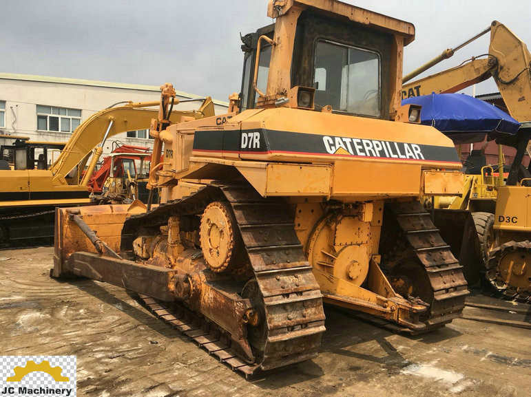 Yellow Colour Cat D7R Dozer Heavy Equipment 5817mm*2869mm*3573mm Size