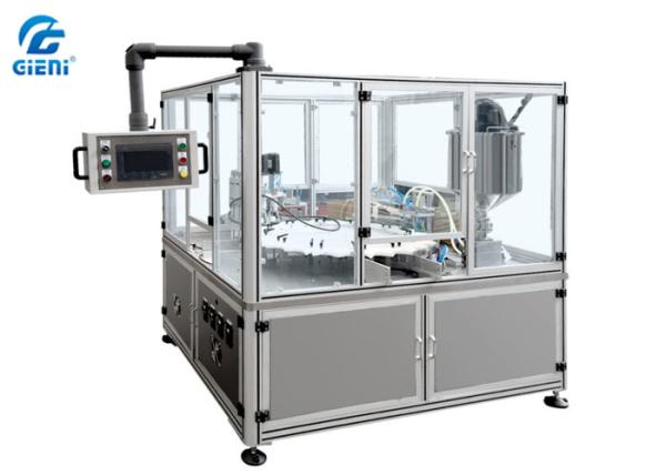 Full Automatic Face Cream Filling Machine , Stainless Steel/ Rotary Filling
