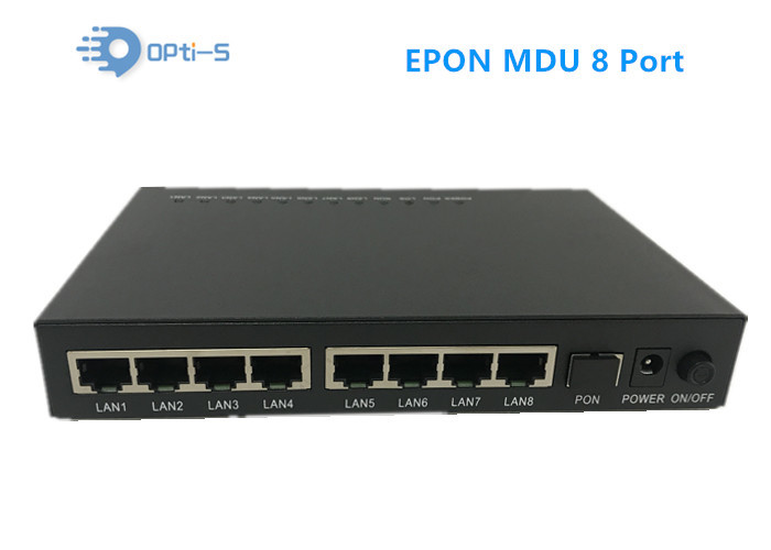 OS-EU08F 100M 8 Ports MDU ONU Support WEB Management For FTTB Network Solution with realtek chip