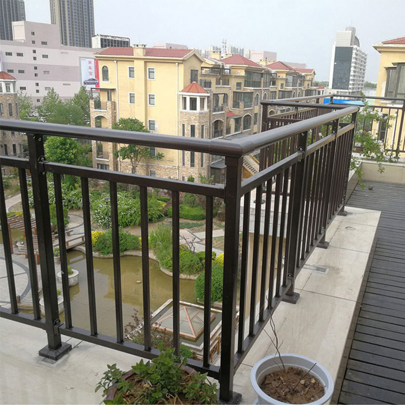Bridge Stainless Steel Railing Baluster Tubular Balustrade Guardrail Sprayed