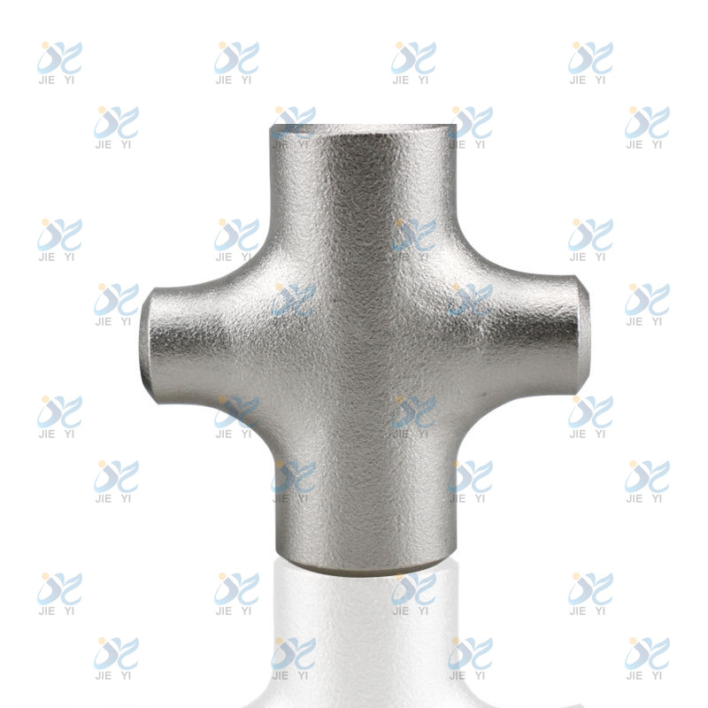 Stainless steel three-dimensional four-way elbow, high-pressure resistant three-dimensional seamless elbow