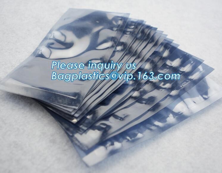 Printed Anti-static LDPE Foil ESD Anti Static Shielding Antistatic Plastic Zip Lock Packing Moisture Barrier Mbb Vacuum