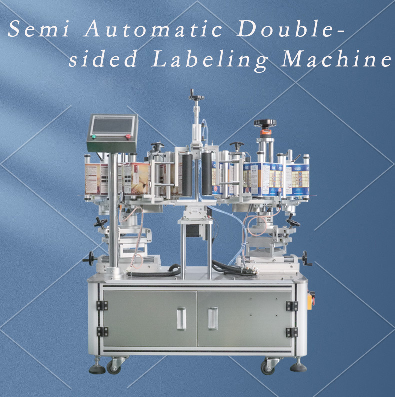 Double Sided Labeling Machine for Round and Flat/Oval/Rectangular/Square Bottles
