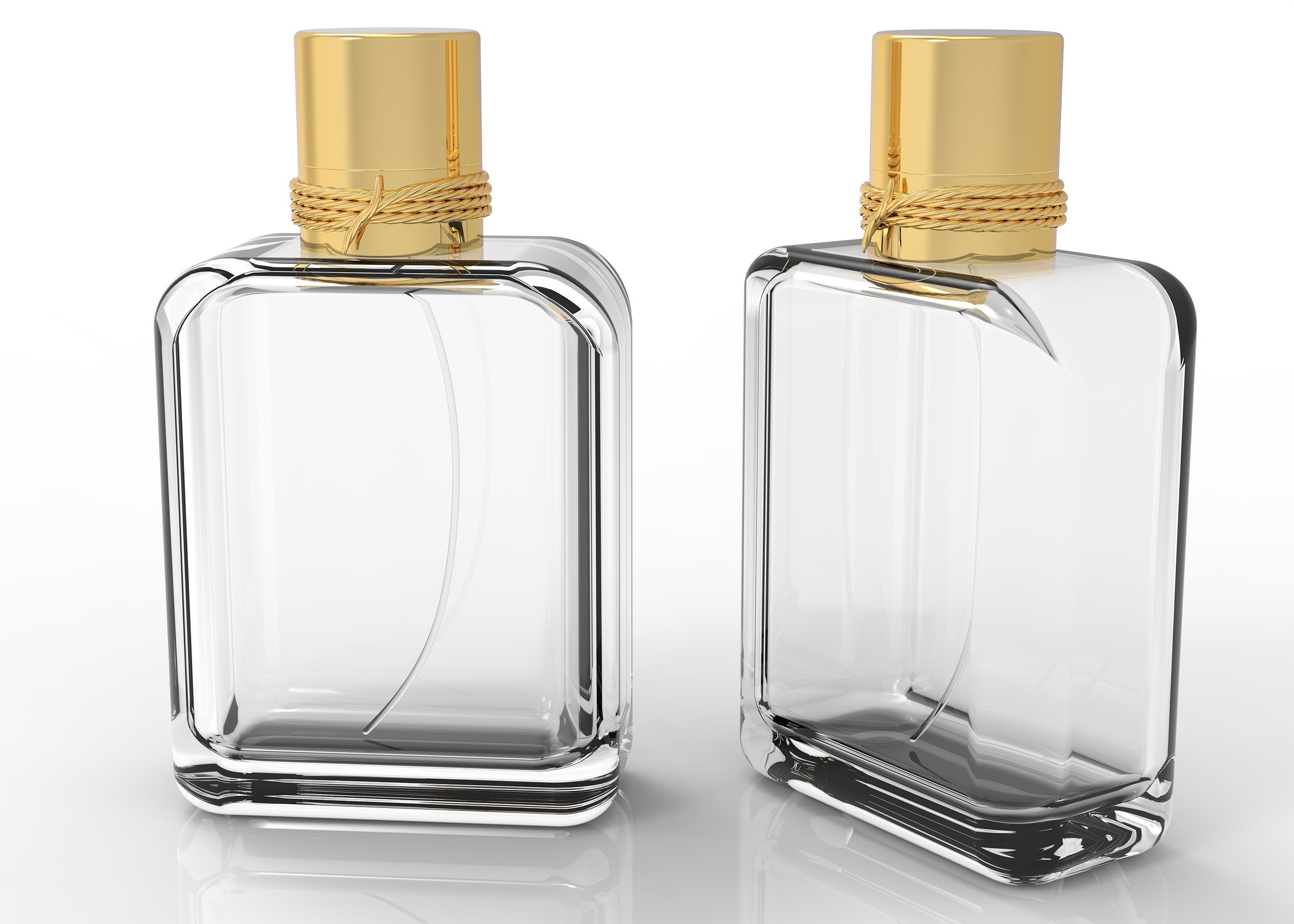 Luxurious High-End Zamak Shiny Gold Perfume Bottle Caps Zinc Allloy Perfume Lids