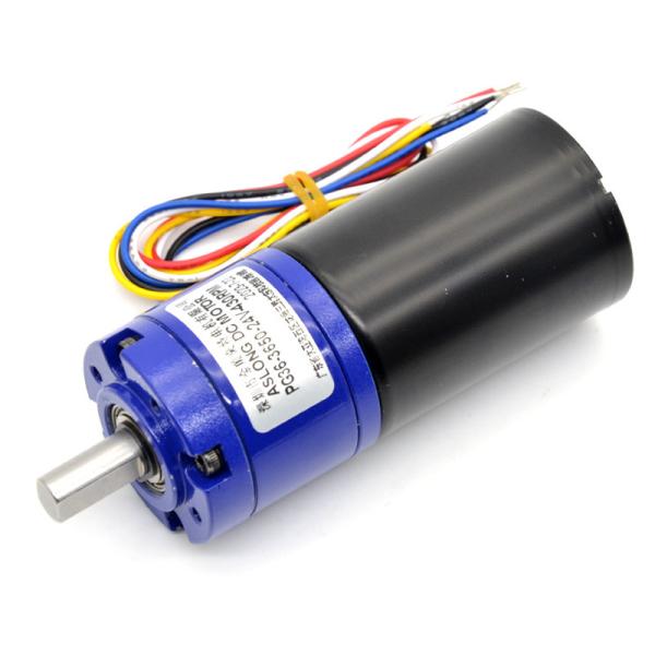 Planetary Brushless Motor PG36-3650 36mm 24V 8-1600RPM With Built-In Drive And
