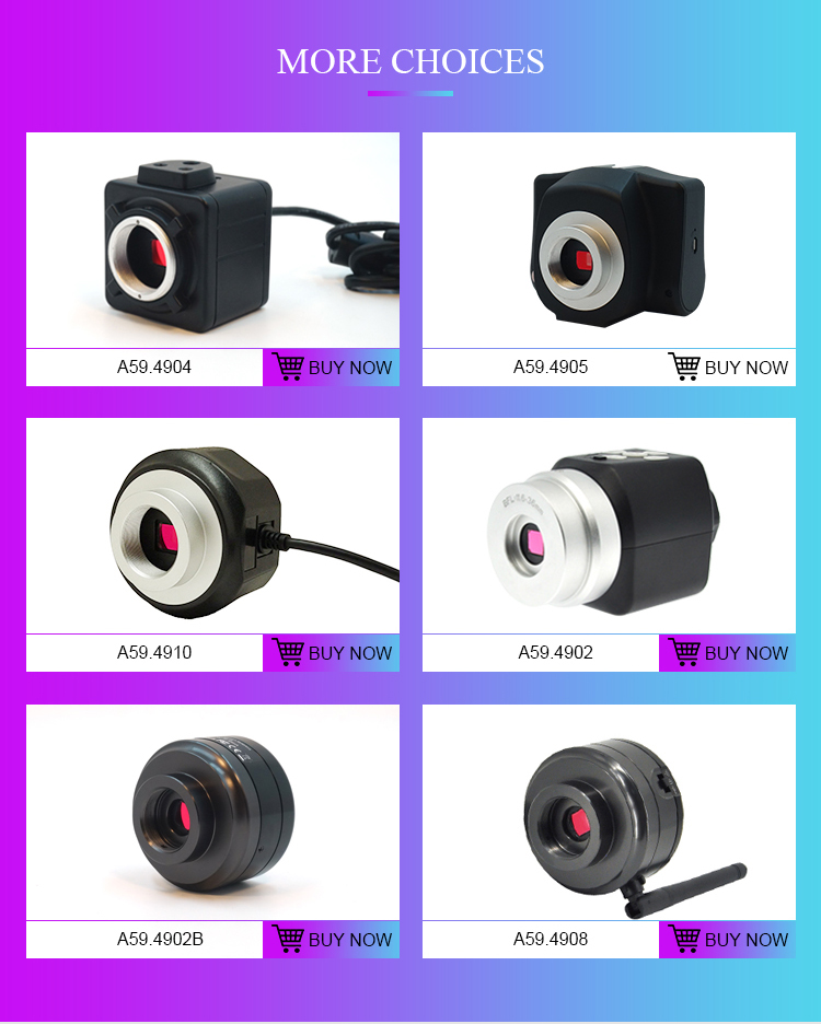 5.0M Resolution Portable Microscope Camera A59.4907 5.0mp With Manual Focus Knob