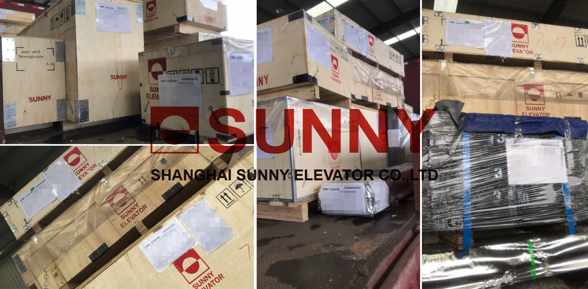Cargo Auto Car Service Freight Elevator Lift 5000kg With Deceleration Device