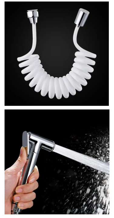 Advanced Rinse Toilet Seat Cleaning Feminine Bathroom Shower Bidet Faucet Sprayer Set