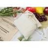 Buy cheap Folded 8 Oz Large Capacity Cotton Canvas Tote Handbags For Supermarket Use from wholesalers