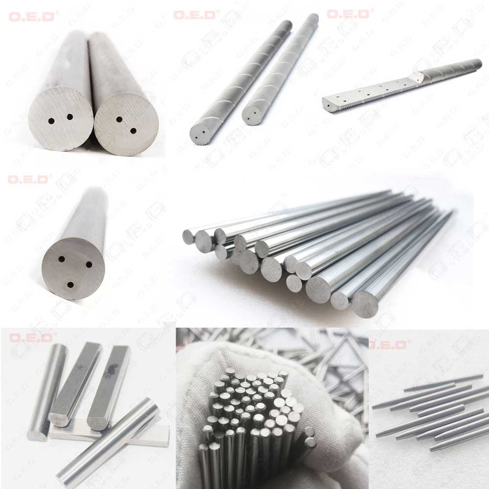 Finished Tungsten Carbide Round Rods K10 HV30 1850 Hardness