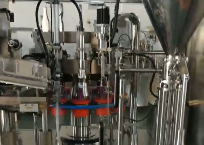 Cream Tube Filling And Sealing Machine Aluminum Composit Tube Filling Equipment
