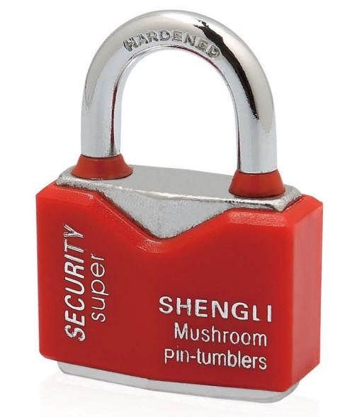 High Security Padlock Plastic Cover Rhombic Type Padlock Finsh Exceptional