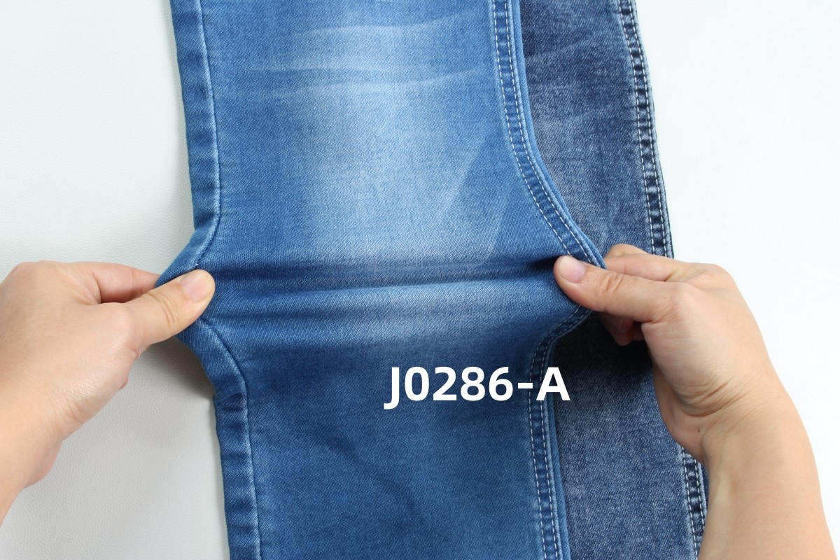 Wholesale 10 Oz Blue Stretch Special Weaving Denim Fabric For Jeans