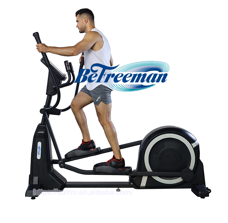 Indoor Elliptical Trainers Commercial Cross Trainer Machine Self Generating