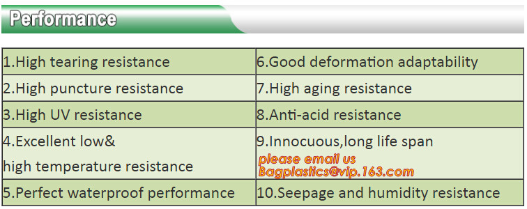 eco-friendly hdpe geomembrane liner geomembrane price,eco-friendly hdpe geomembrane liner waterproofing membranes BAGEAS