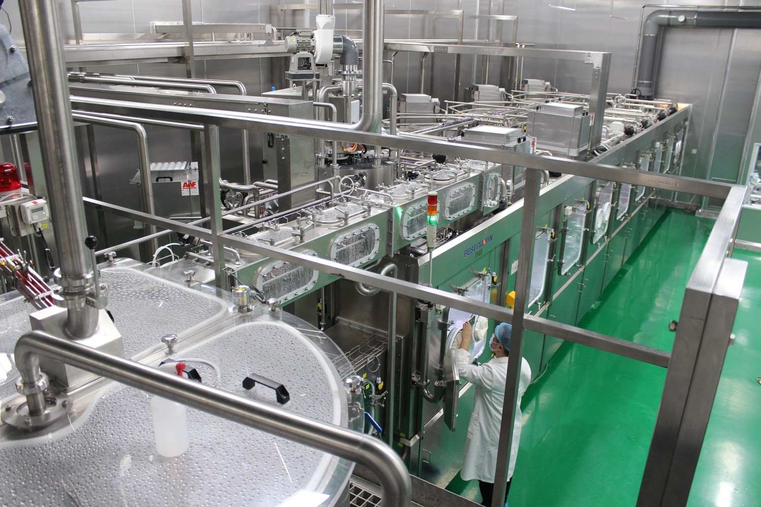 Imported AROL Capping SS316 Fruit Juice Aseptic Filling Machine