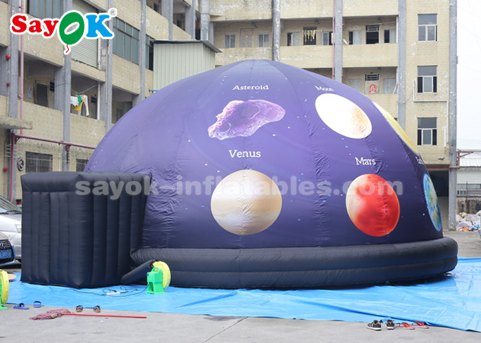 8m Strong Inflatable Planetarium Dome Tent For School Education