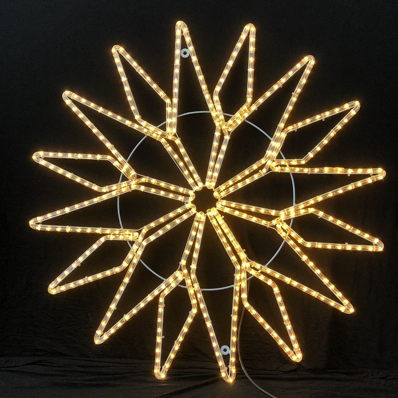 2019 Christmas newest arrival LED rope light motif lights IP55 garden outdoor commercial / household decoration lighting