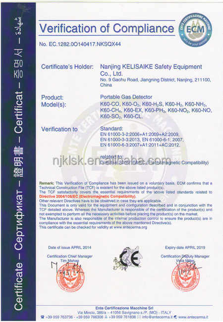 LED Display Multi Channels Gas Detector Controller For 220V AC 60Hz Customized