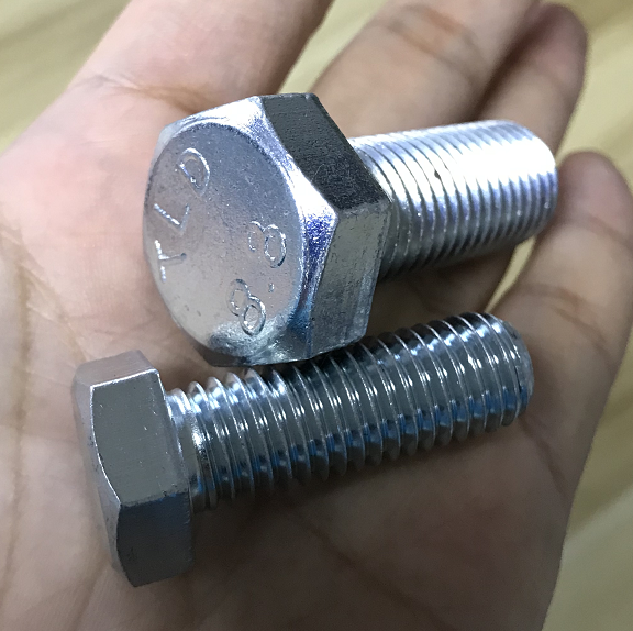9mm Zinc-plating Stainless Steel Hex Nut and Bolt ZINC Finish for Versatility