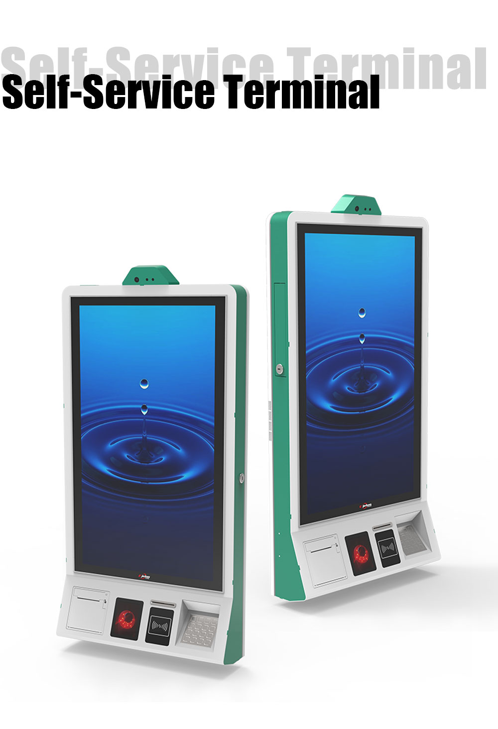 Hospital Wall Mounted Self Service Terminal Bill Payment Cashless Card Machine With Touch Screen