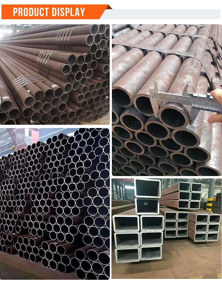 Non-Alloy High Temperature Resistance Galvanized Seamless Steel Pipe for Architecture and Decoration