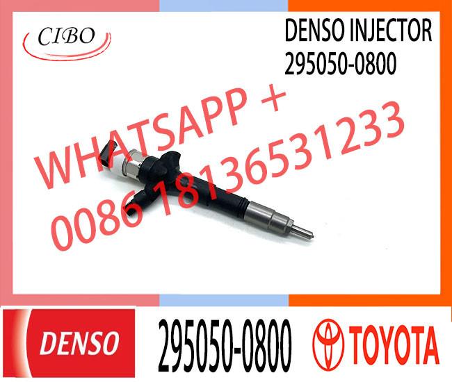 Common Rail Fuel Injector 23670-09380 295050-0813 295050-0540 295050-0800 For Toyota Hilux 2KD-FTV