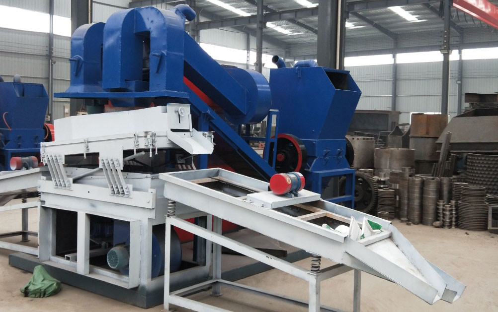 Cable Wire Recycling Machine Copper Plastic Separation Copper Rice Machine