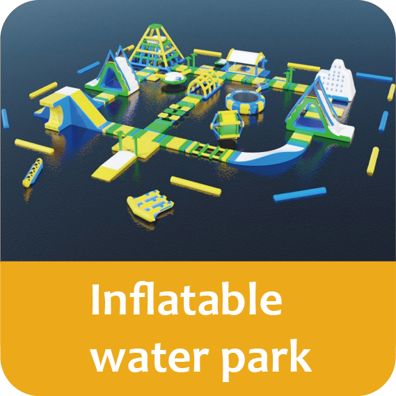 Commercial Outdoor Inflatable bounce house Water float Slides trampoline equipment water aqua park