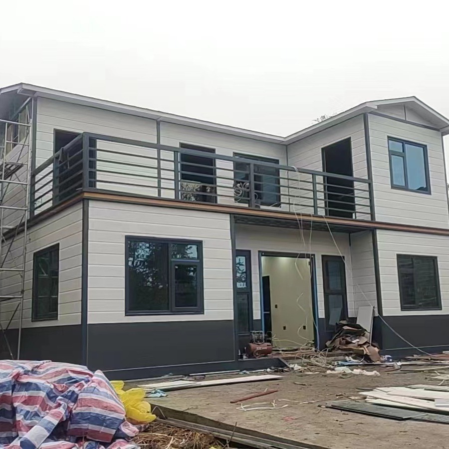 Villa Prefabricated Building Activity Room Mobile Villa Design Scheme with Steel Structure