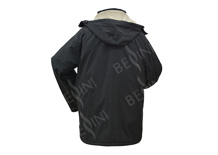 Two Pieces Jacket Outdoor Work Clothes With Hood Fashionable Design