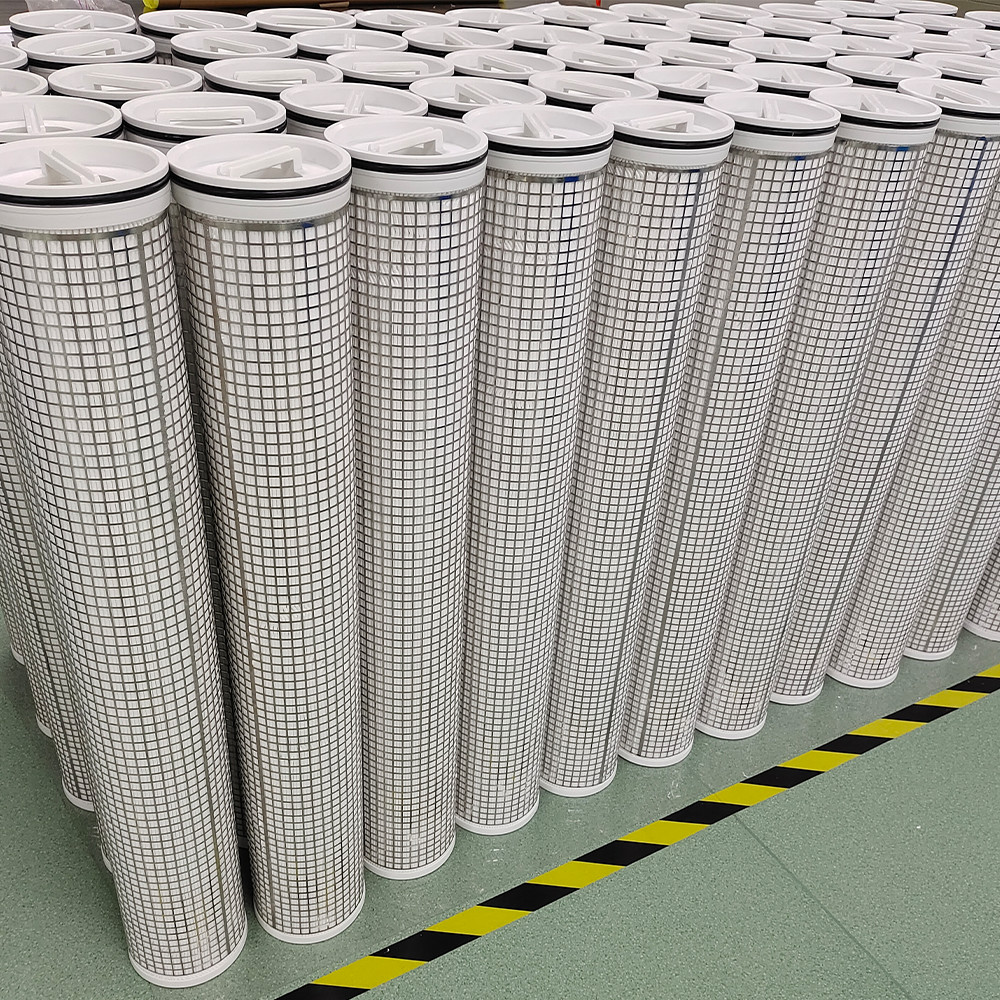 Nominal Rating 10 Micron 40 Inch PP Pleated High Flow Filter Cartridge for Seawater RO