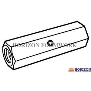 OEM Formwork Tie Rod System , Steel Hex Nuts Stop Pin For Threadbar Connection