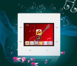  Intelligent Multi Room Audio Controller , home Audio in-wall Keypad panel music controller Manufactures