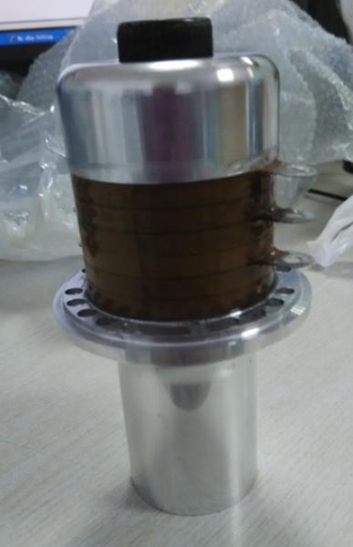 Quality 200W Piezoelectric Ultrasonic Welding Transducer For Plastic Metal Non Woven for sale