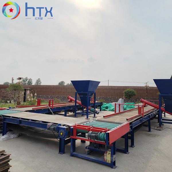 Fully Automatic Wet Cast Machinery Artificial Road Edge Stone Casting Production