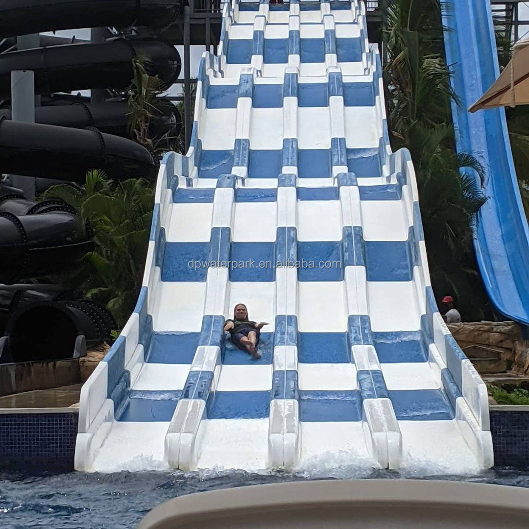 Aqua Park Equipment Colorful Custom Multiple Water Fiberglass Slides For Commercial Swimming Pool/Home