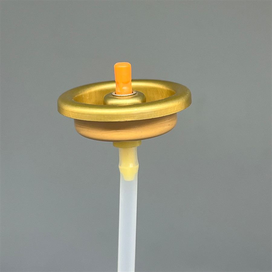 Industrial-Grade Deodorant Body Spray Valve with Actuator for High-Volume Manufacturing with Heavy-Duty Seal