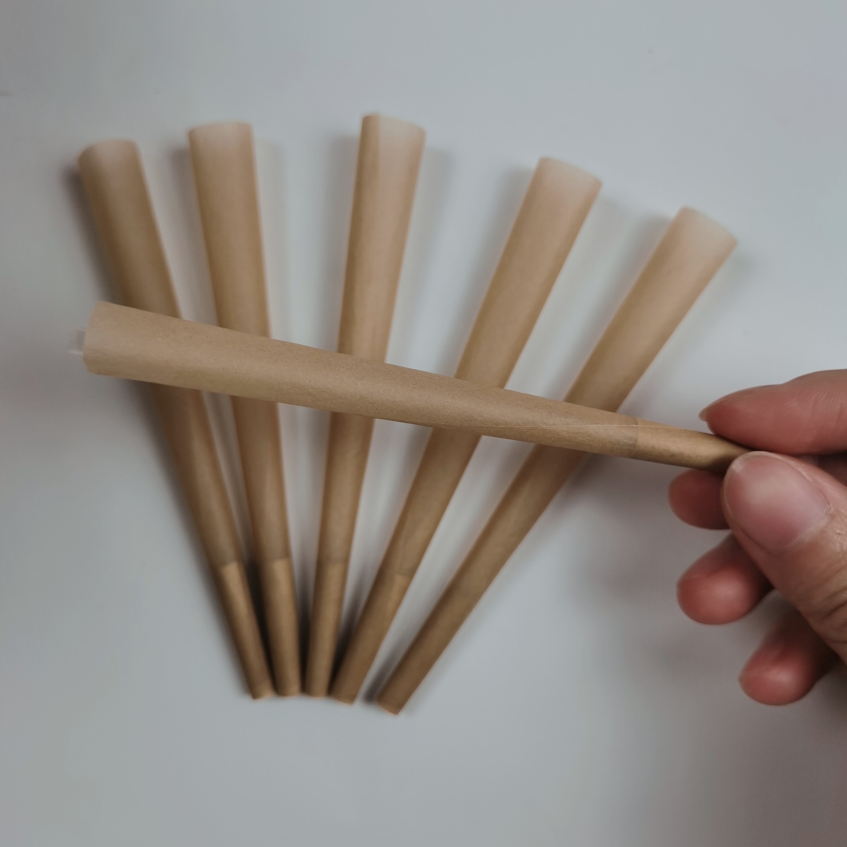 Pre Rolled 17g Organic Hemp Cones 1/4 Size Made Of Natural Bamboo Fiber